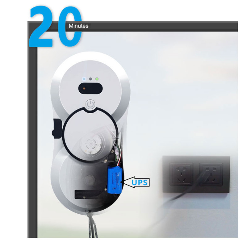 Window Cleaning Robot with Ultrasonic Water Spray HCR-10  (14)